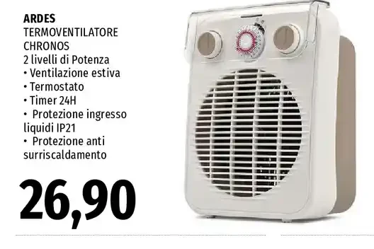 Termoventilatore Chronos