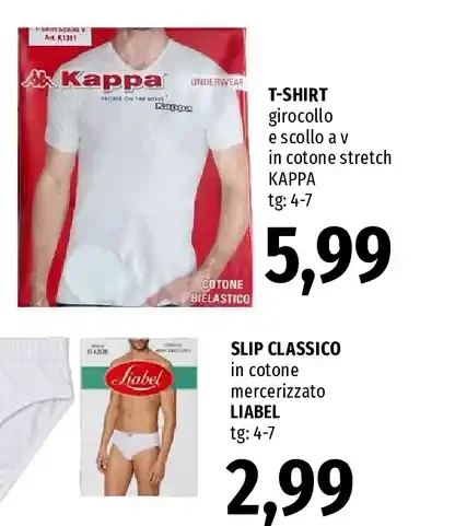 T-shirt girocollo cotone stretch