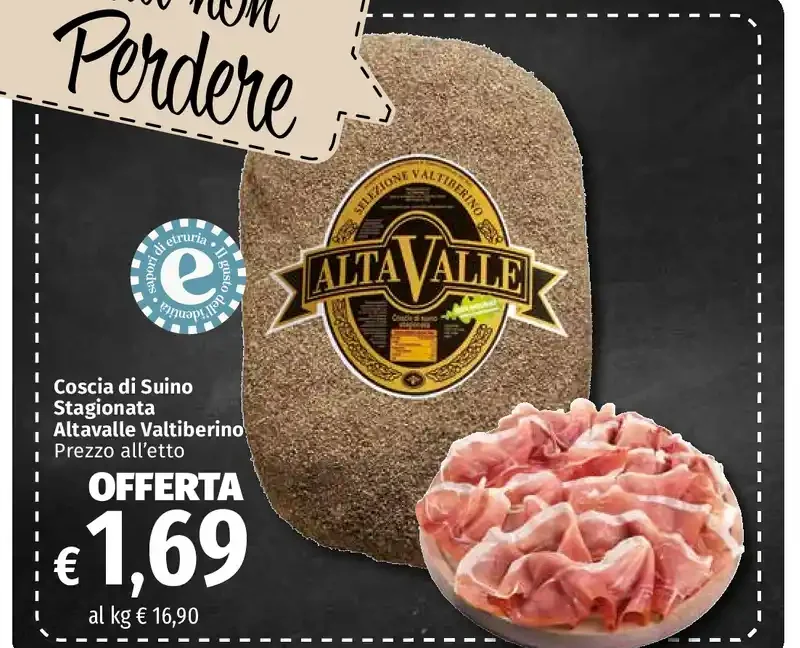 Coscia di Suino Stagionata Altavaltaliberino
