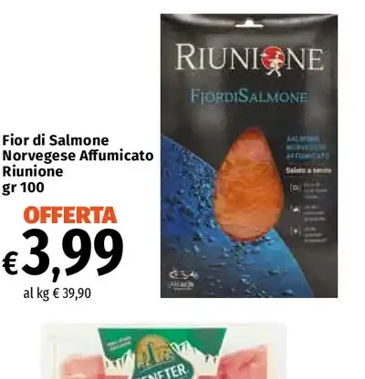 Fior di Salmone Norvegese Affumicato Riunione