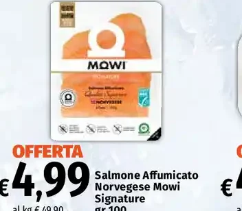 Salmone Affumicato Norvegese