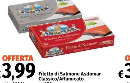 Filetto di Salmone Asdomar