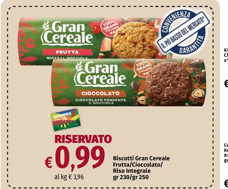 Biscotti Gran Cereale