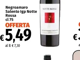 Negroamaro Salento IGP Notte Rossa