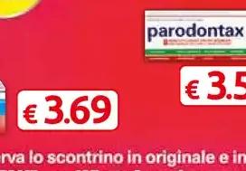 Dentifricio Parodontax
