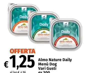 Almo Nature Daily Menù Dog vari gusti