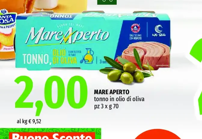 Tonno in olio di oliva
