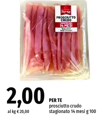 prosciutto crudo stagionato