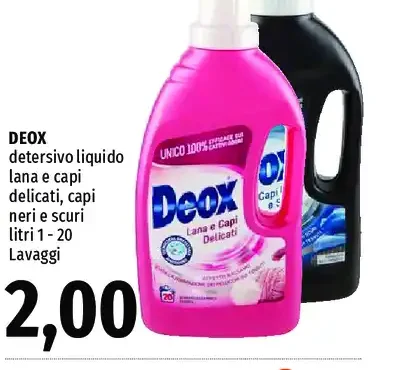 detersivo liquido lana e capi delicati