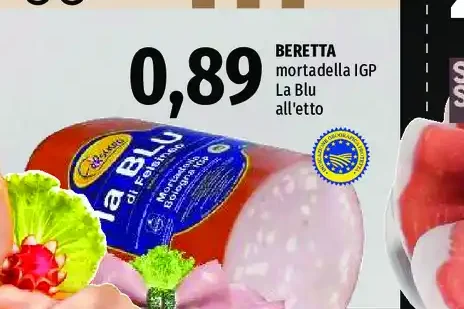 mortadella IGP La Blu
