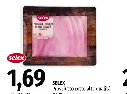 prosciutto cotto alta qualità