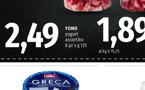yogurt assortito