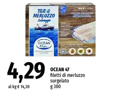 Filetti di merluzzo surgelato