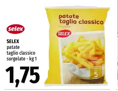 Patate taglio classico surgelate