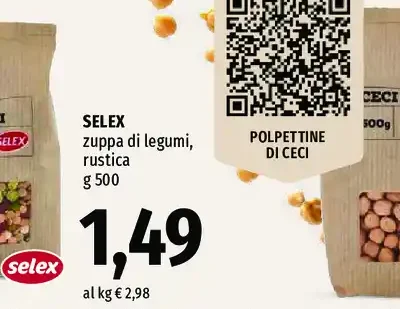 Zuppa di legumi rustica