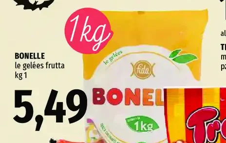 Bonelle gelée frutta
