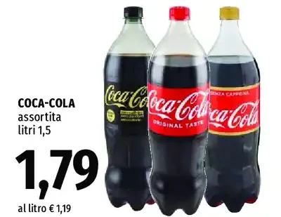 Coca-Cola assortita