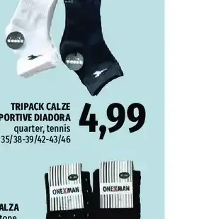 tripack calze sportive Diadora