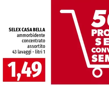 Ammorbidente concentrato Selex Casa Bella