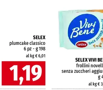 Plumcake classico Selex
