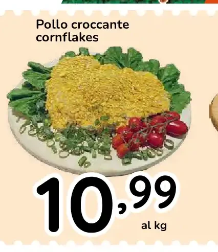 Pollo croccante cornflakes