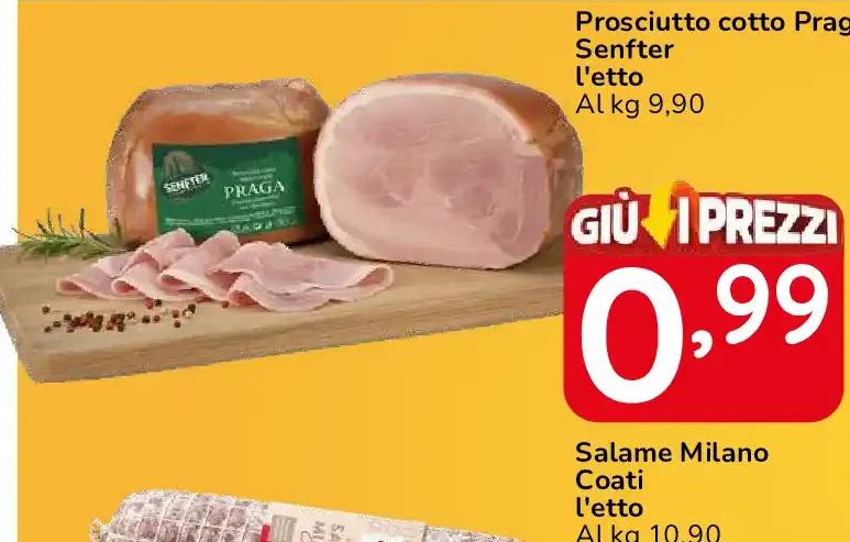 Prosciutto cotto Praga Senfter