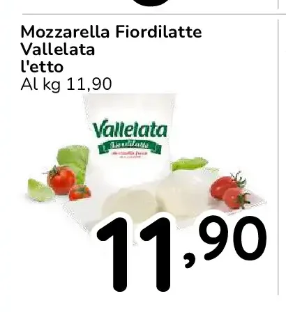 Mozzarella Fiordilatte Vallelata
