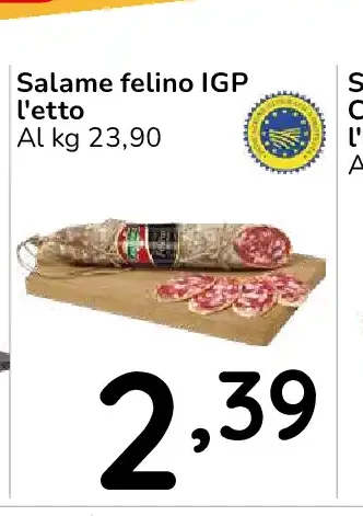 Salame felino IGP