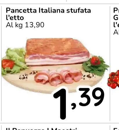 Pancetta Italiana stufata