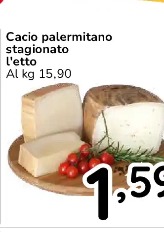 Cacio palermitano stagionato