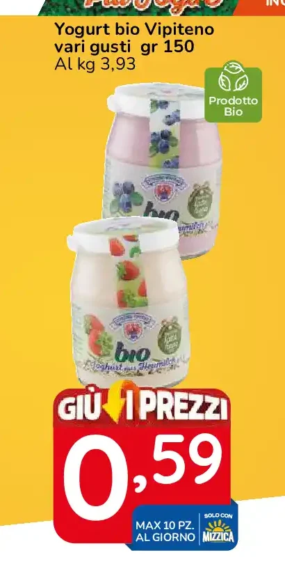 Yogurt bio Vipiteno