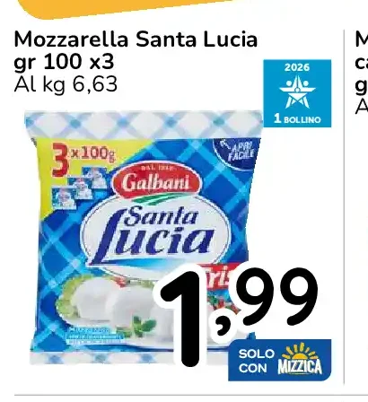 Mozzarella Santa Lucia