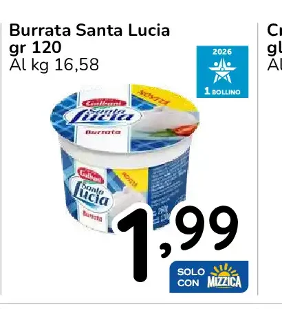 Burrata Santa Lucia