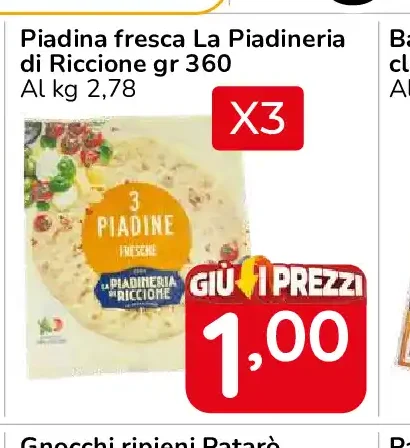 Piadina fresca La Piadineria