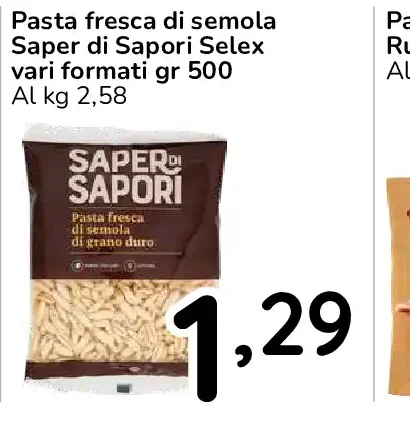 Pasta fresca di semola