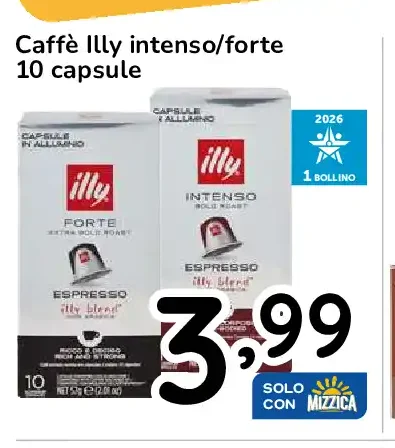 Caffè Illy intenso/forte