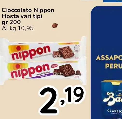 Cioccolato Nippon Hosta vari tipi