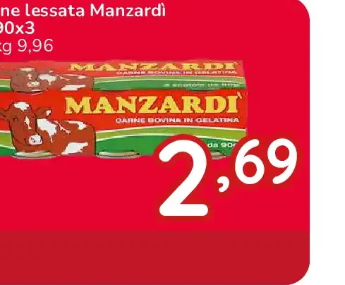 Carne lessata Manzardì