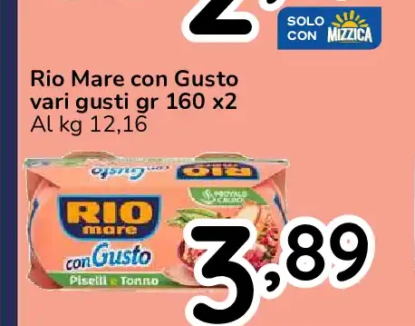 Rio Mare con Gusto vari gusti