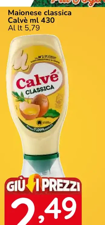 Maionese classica Calvé