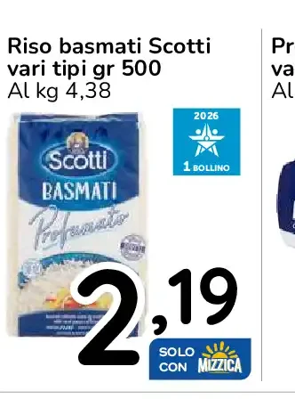 Riso basmati Scotti
