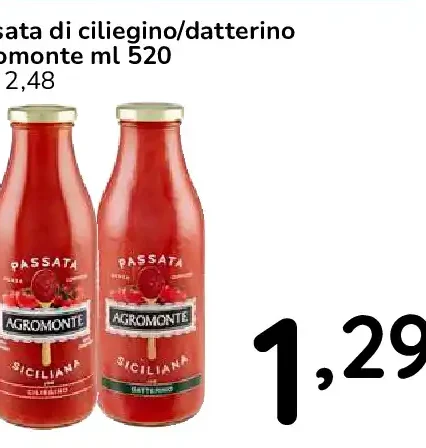 Passata di ciliegino/datterino Agromonte