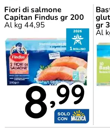 Fiori di salmone Capitan Findus