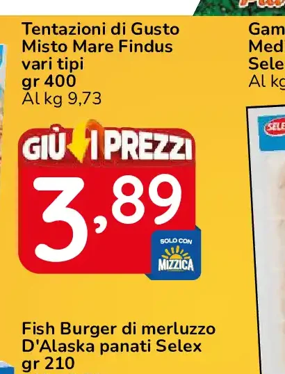 Tentazioni di Gusto Misto Mare Findus