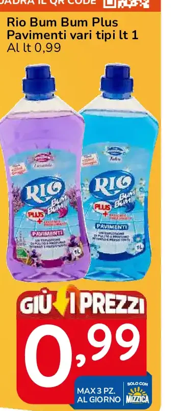 Rio Bum Bum Plus Pavimenti vari tipi