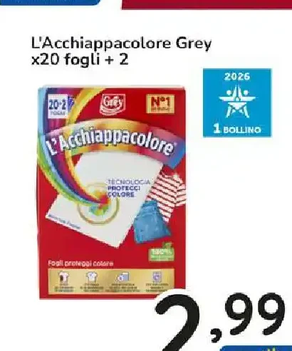L'Acchiappacolore Grey