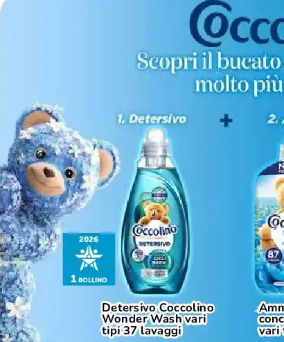 Detersivo Coccolino Wonder Wash