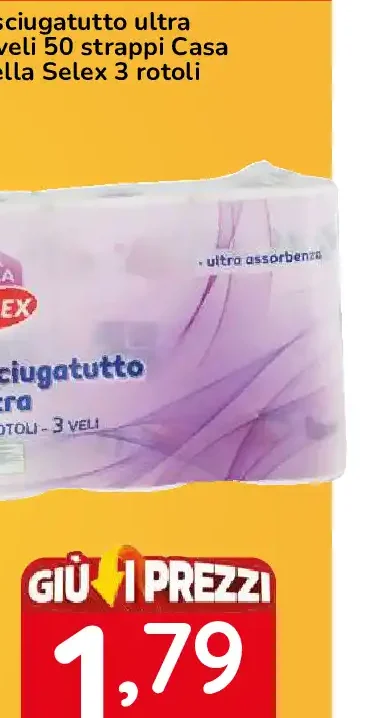 Asciugatutto ultra Casa Bella Selex