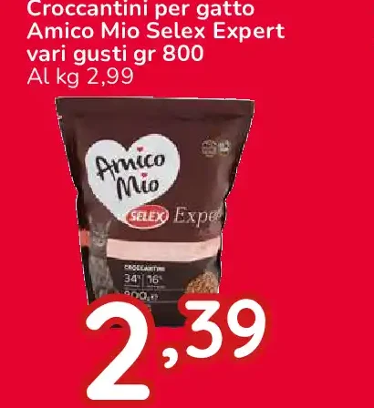 Croccantini per gatto Amico Mio Selex Expert