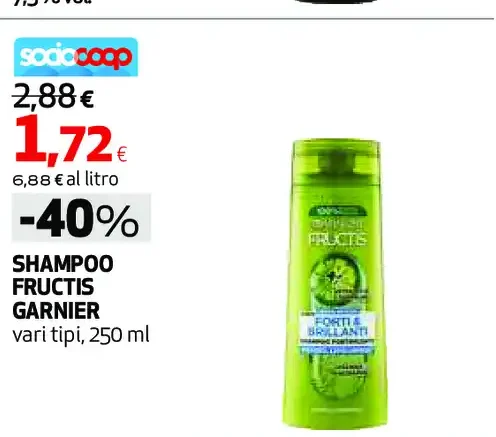 Shampoo Fructis Garnier
